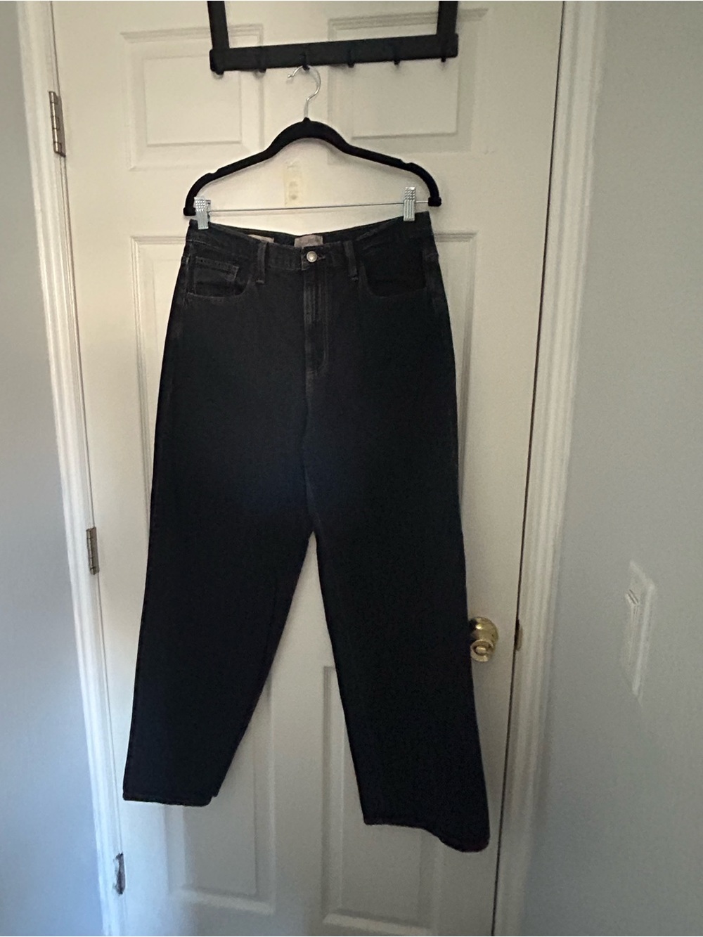 Universal Thread Womens Dark Blue Denim High-Rise Straight-Leg Jeans size 10R